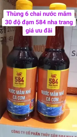 Nước mắm 584 nha trang. #nuocmamnhicacom#nuocmamnhi#584nhatrang#xuhuong #shoplinhdon 