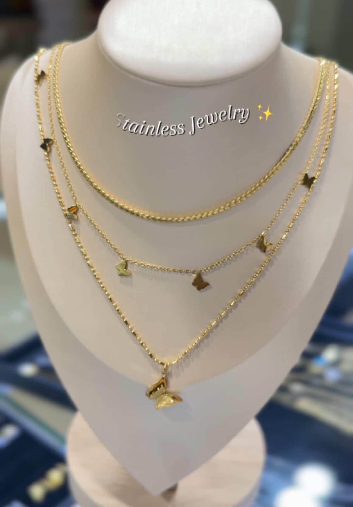 Available Stainless Necklaces and Bracelets ✨ Price range K25-K49 🏷️ Shop now at Moda Essentials! ✨✨ #stainlesssteel #stainlessjewelry #necklace #bracelets #highquality #trendy #pngtiktok🇵🇬 