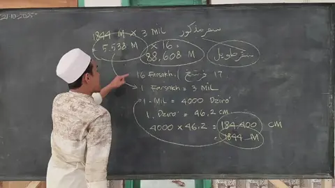 Ukuran jarak anu bisa di Qosar dina Sholat #CapCut #syiar #sholat #masantren 