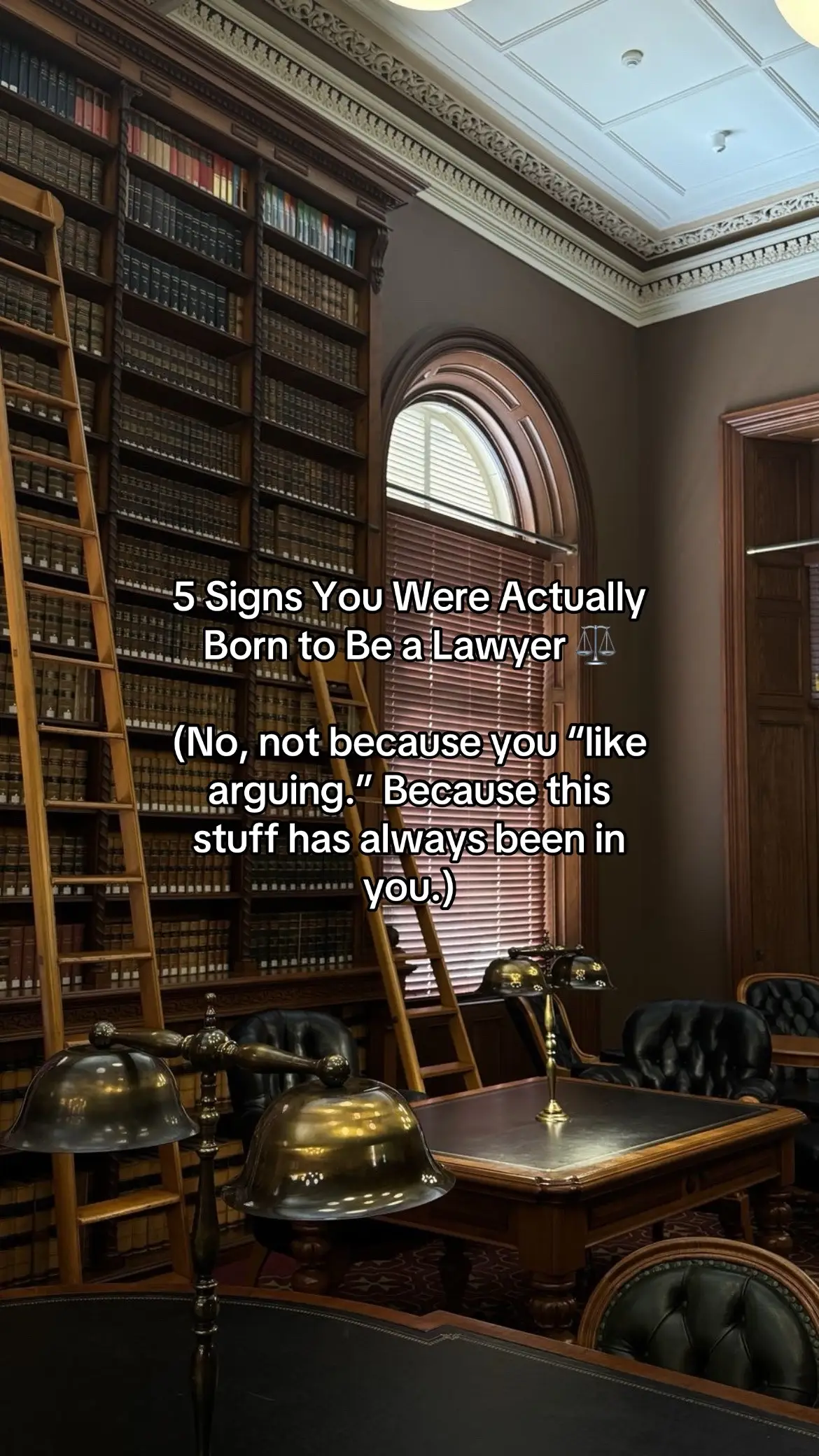 You don’t “become” a lawyer, some part of you has been wired for it all along #creatorsearchinsights #law #lawtok #lawyer #lawschool 