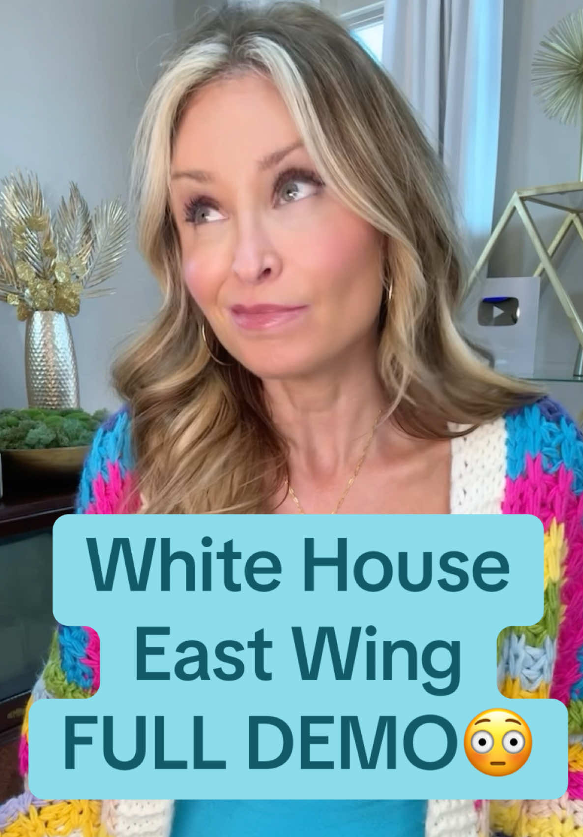 #whitehouse #presidenttrump #ballroom President Trump confirmed today that YES the entire East Wing of the White House is being demolished to make way for his 90,000 sq ft ballroom. 
