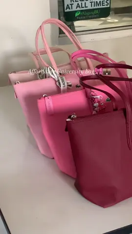 super affordable, lahat kami naka bag ng ganyan HAHAHA!, buy yours now!☺️🩷#universitybag #viral #fyp #affiliatemarketing #videoviral 