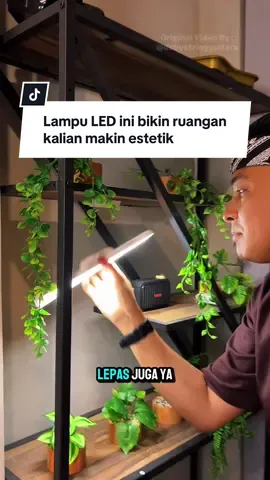 Lampu LED ini bikin ruangan kalian makin estetik #lampuled #ledlights 