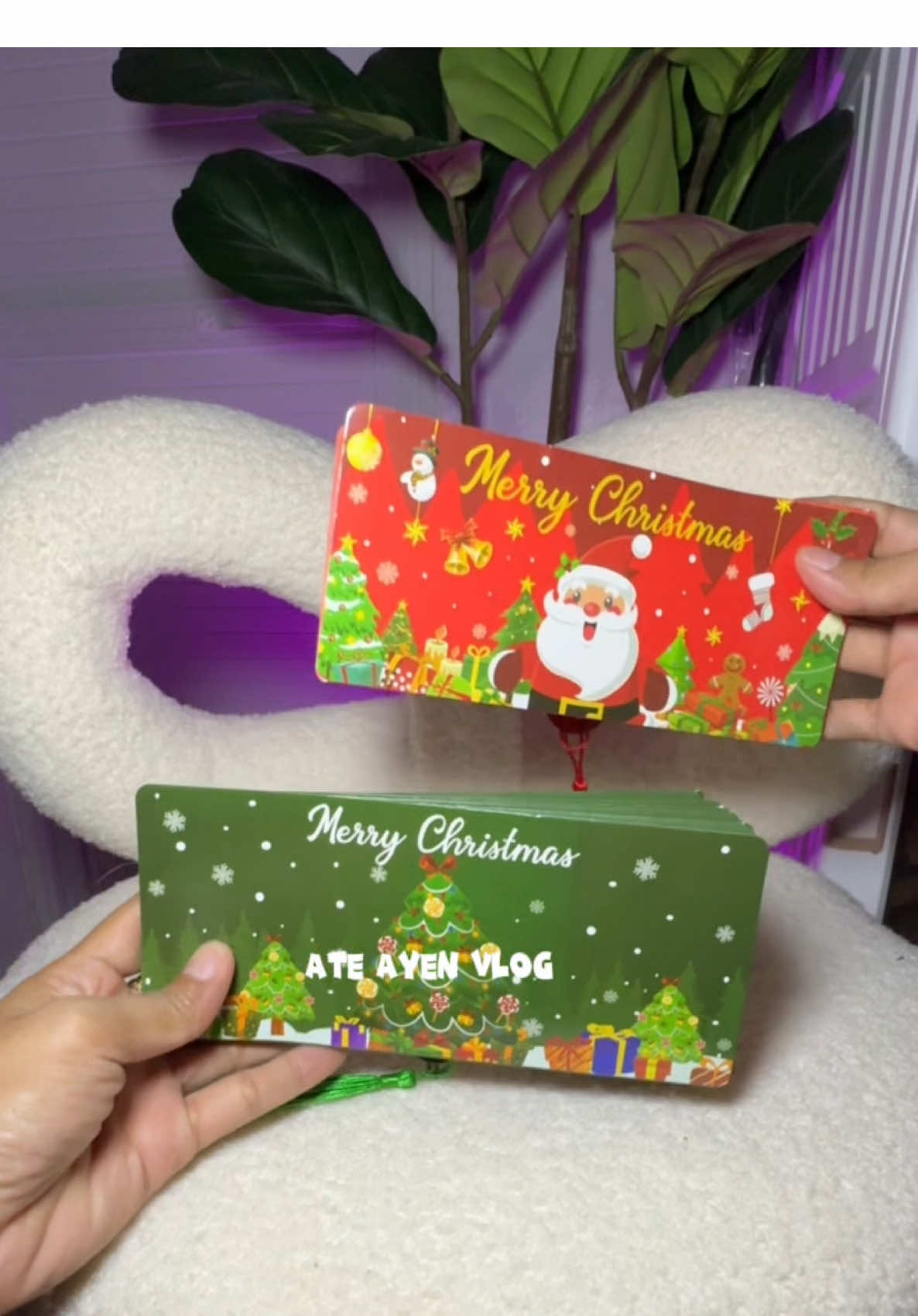 Sarap makatangap nito christmas money envelope #fyp #tiktokph #ateayenvlog #christmasmoneyenvelope 