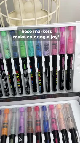 Don’t miss this marker pen any means #fyp #tiktokshopfalldealsforyou#laborday#markersforkids#viralart