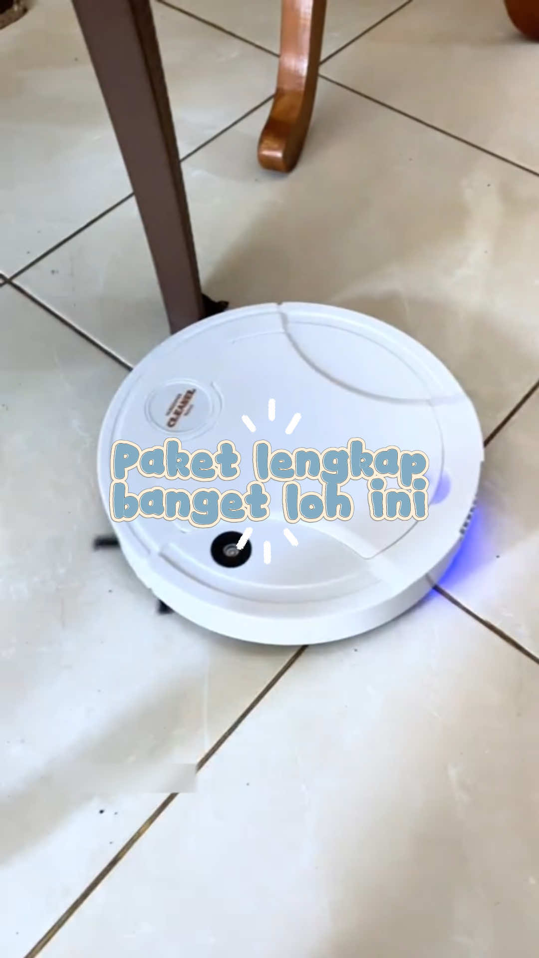 Paket lengkap loh!😍 #robotvacuum #vacuumrobot 