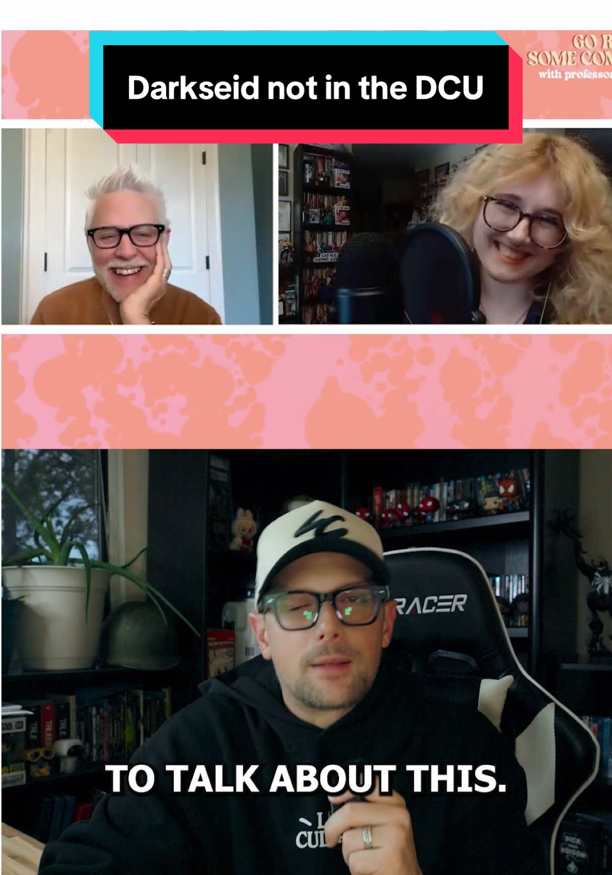 James Gunn says Darkseid won’t be in the DCU. #dc #dccomics #jamesgunn 