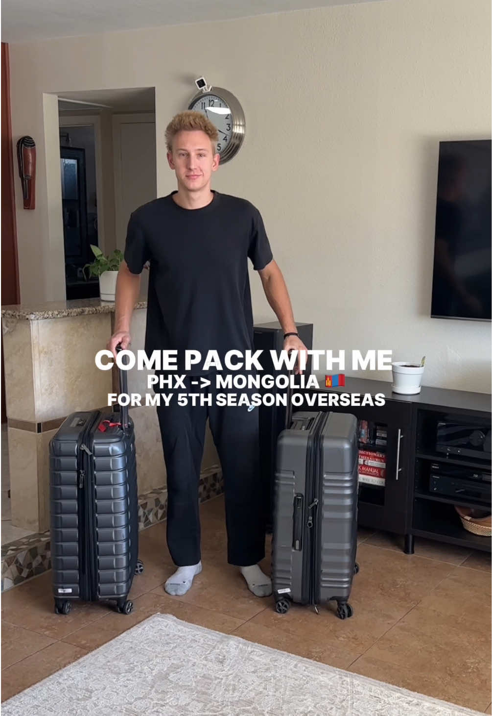 packing for my next pro volleyball season 🌏✈️ #volleyball #athlete #packingasmr #packing #travel