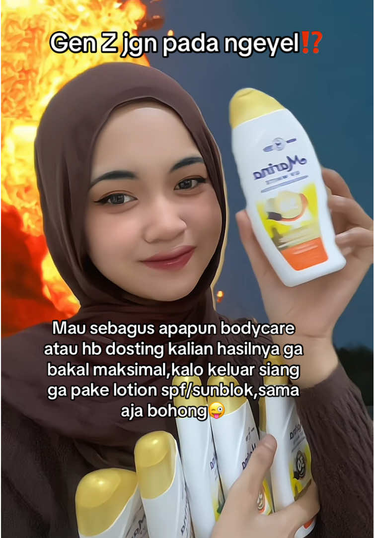 Luv marina spf,ini rahasia cewe2 yg susah cerah😜💖🫶#marina #marinaspf30 #lotionspf #sunblock #bodycare 