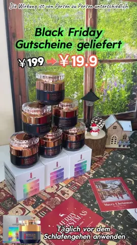 Mit dieser Creme sehen Sie 20 Jahre jünger aus und können sich zu Hause von Falten verabschieden. #qinglin #Creme #AntiFalten #Facelift #blackFriday