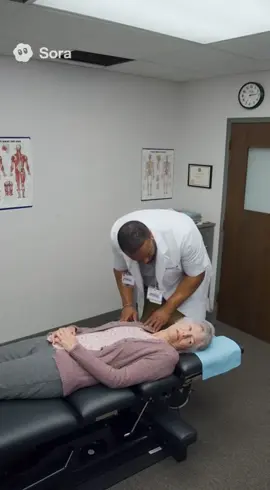 Technically he didnt throw her. #ai #chiropractor #sora2 #fyp #chiropractortiktok 