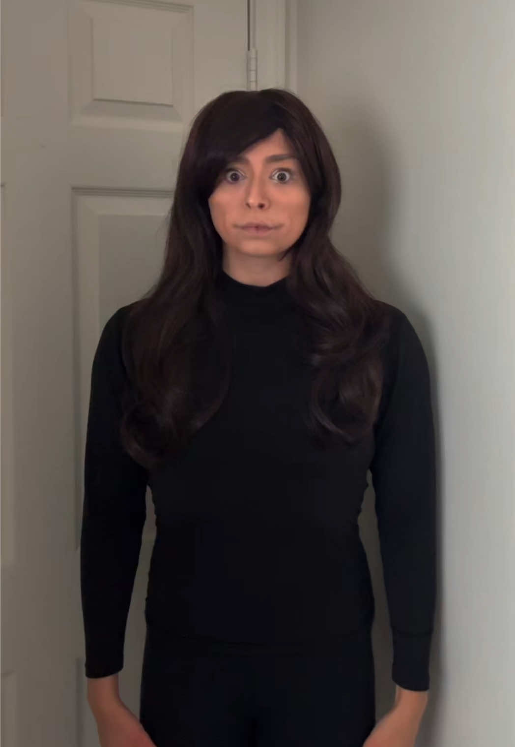 I am a real person #uncanny #uncannyvalley #uncannyvalleymakeup 