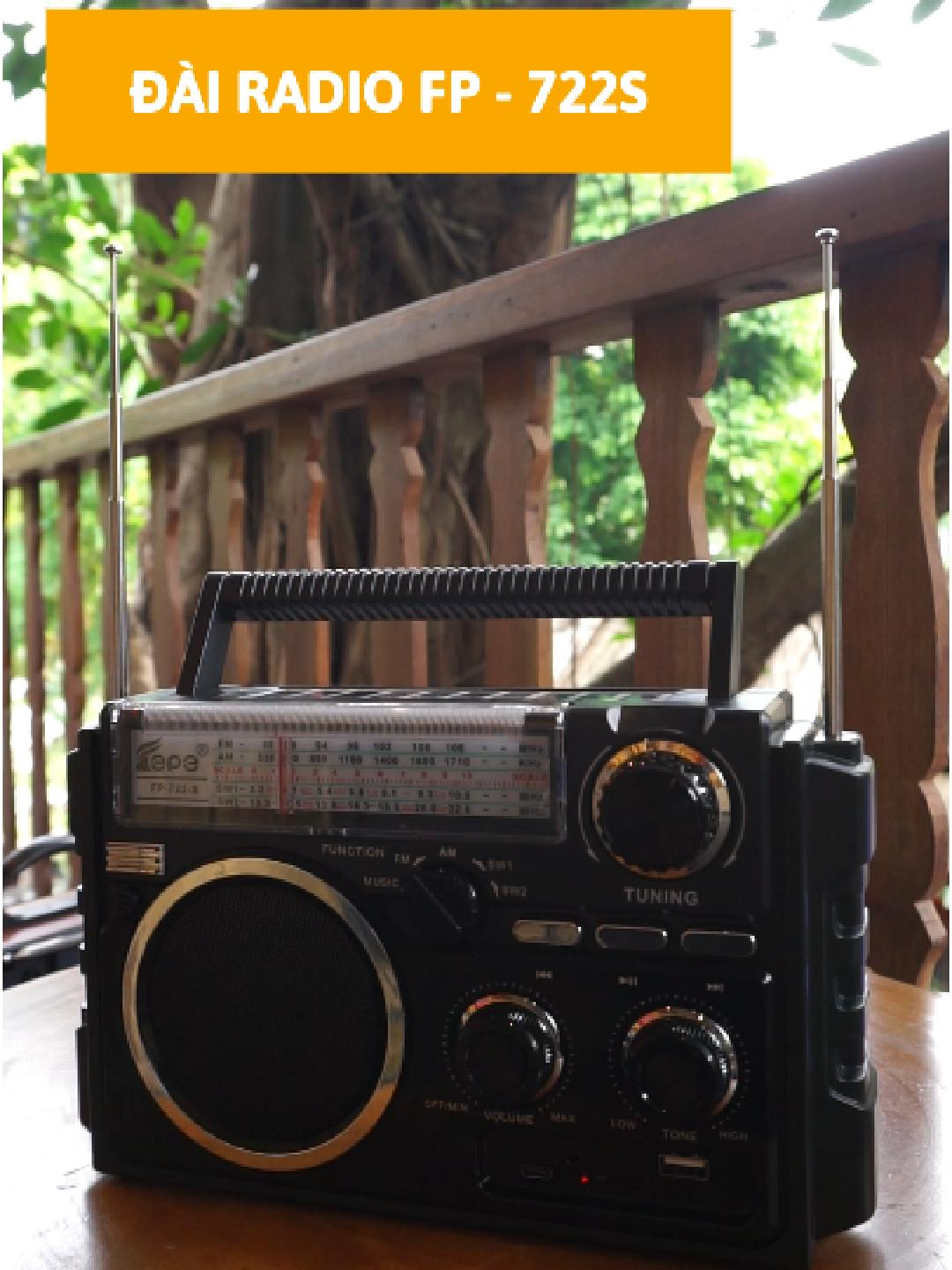 FP-772-S – Đài nghe nhạc cực bền, pin năng lượng mặt trời, sóng khỏe, Bluetooth xa tít mà vẫn bắt mượt! Bảo hành 12 tháng, 1 đổi 1 trong 30 ngày, freeship toàn quốc. 👉 Bác nào mê đài bền – đẹp – tiện thì bấm giỏ hàng ngay nhé!” #xuhuong #xuhuongtiktok #cassette #radio #quatang #TikTokShop #bluetooth #AntraMart #antramart #amthanh #QuàTặngÔngBà #fyp #music #722S