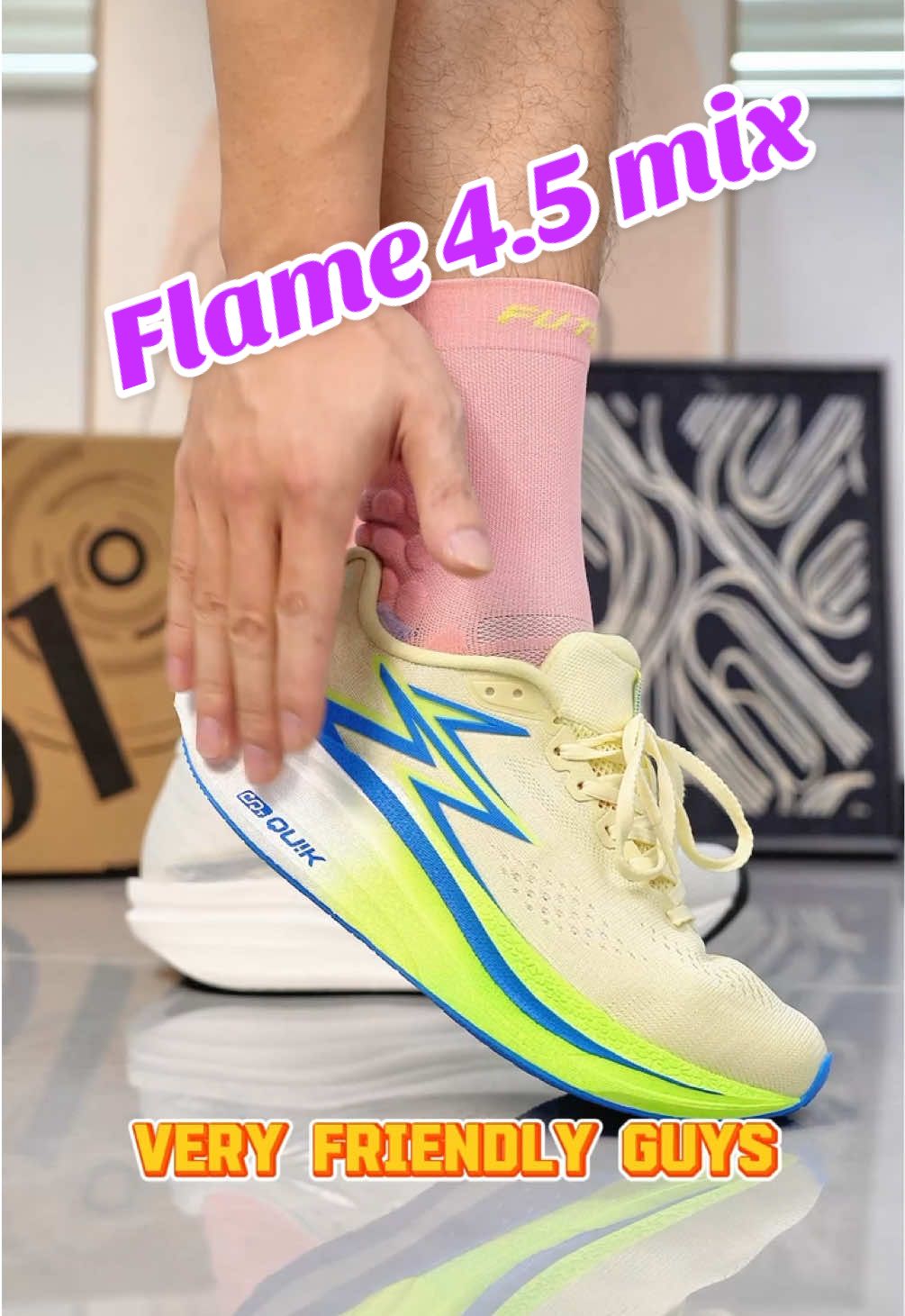 Flame 4.5 mix! Daily training!#361degrees #lightweight #hotsellingitem🔥🔥 #begginerfriendly #traningshoes 