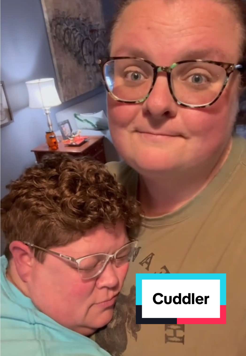 My little koala - so much cuddling! I can only tolerate so much but I am a team player!!! #marriedlife #wlw #cuddler 