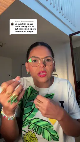 Replying to @Daniele esto no lo digo en mal plan sino para que, si esto es un problema para ti que quieres resolver, quizás te puede ayudar. puede perfectamente no se din problema para ti y prefieees ester así y ya, y eso también está bien ♥️