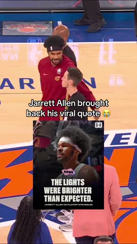 Jarrett Allen got jokes while mic’d up for Cavs-Knicks game 💀 #NBA #basketball #cavs #jarrettallen 