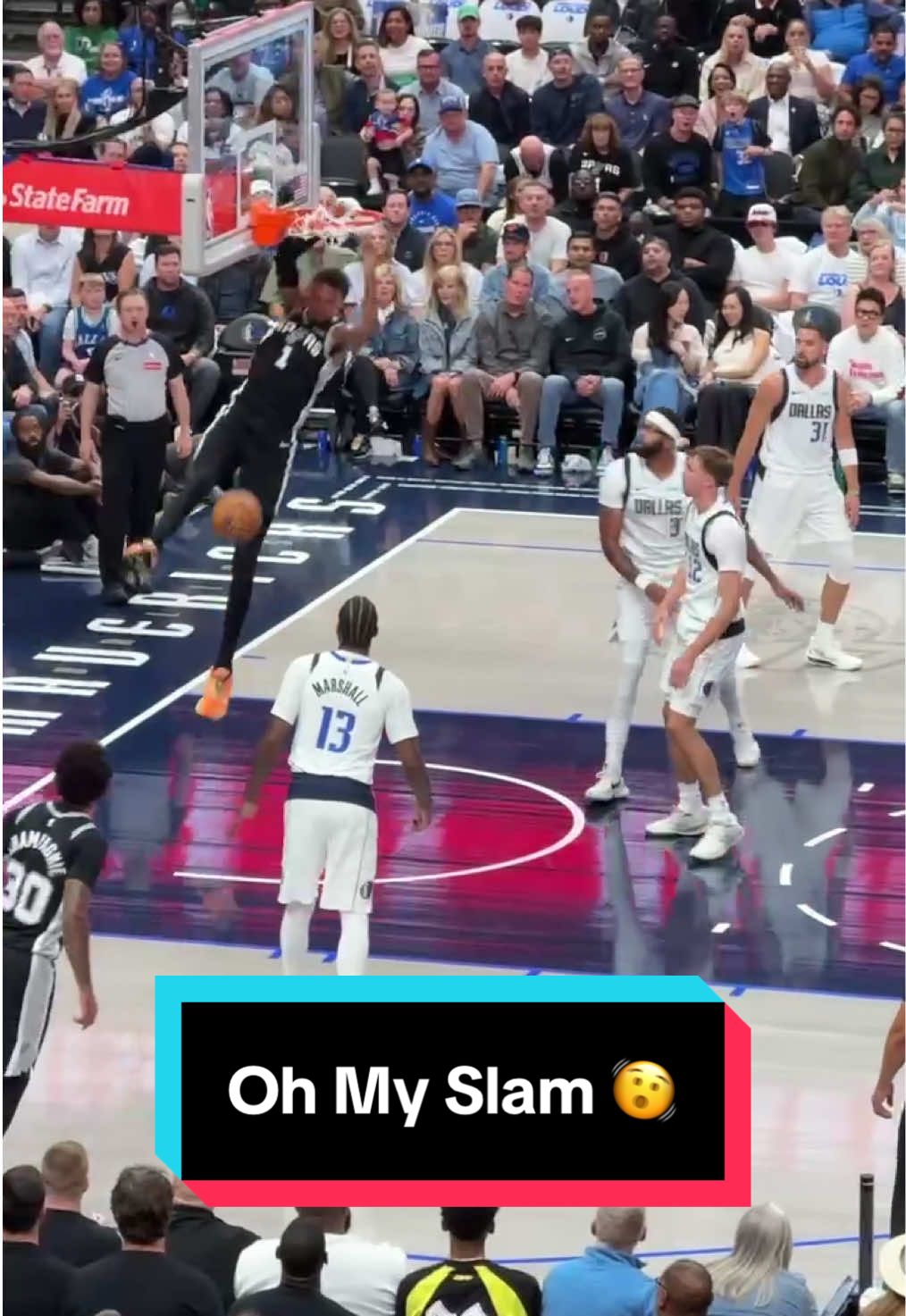 Replying to @NBA Wemby full sent that ↗️ #NBA #basketball #Wemby #victorwembanyama #spurs 