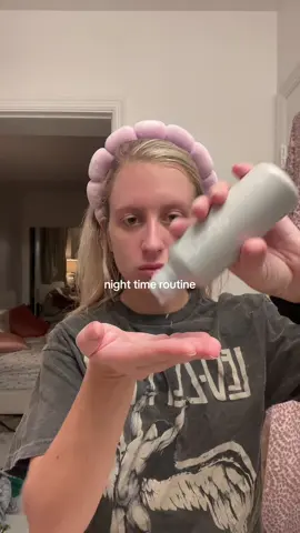 becoming a skincare girly.                   #derm #malasma #skin #nightroutine #fyp 