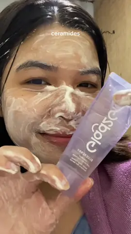 one of the best decision this yr is trying @Glad2Glow_Official blueberry facewash 💜 #ianediary #gentlecleanser #g2gblueberryfw #beautyph #BeautyTok #skincare #skincareph #g2g #g2gph #viralskincare #fyp #fypage 