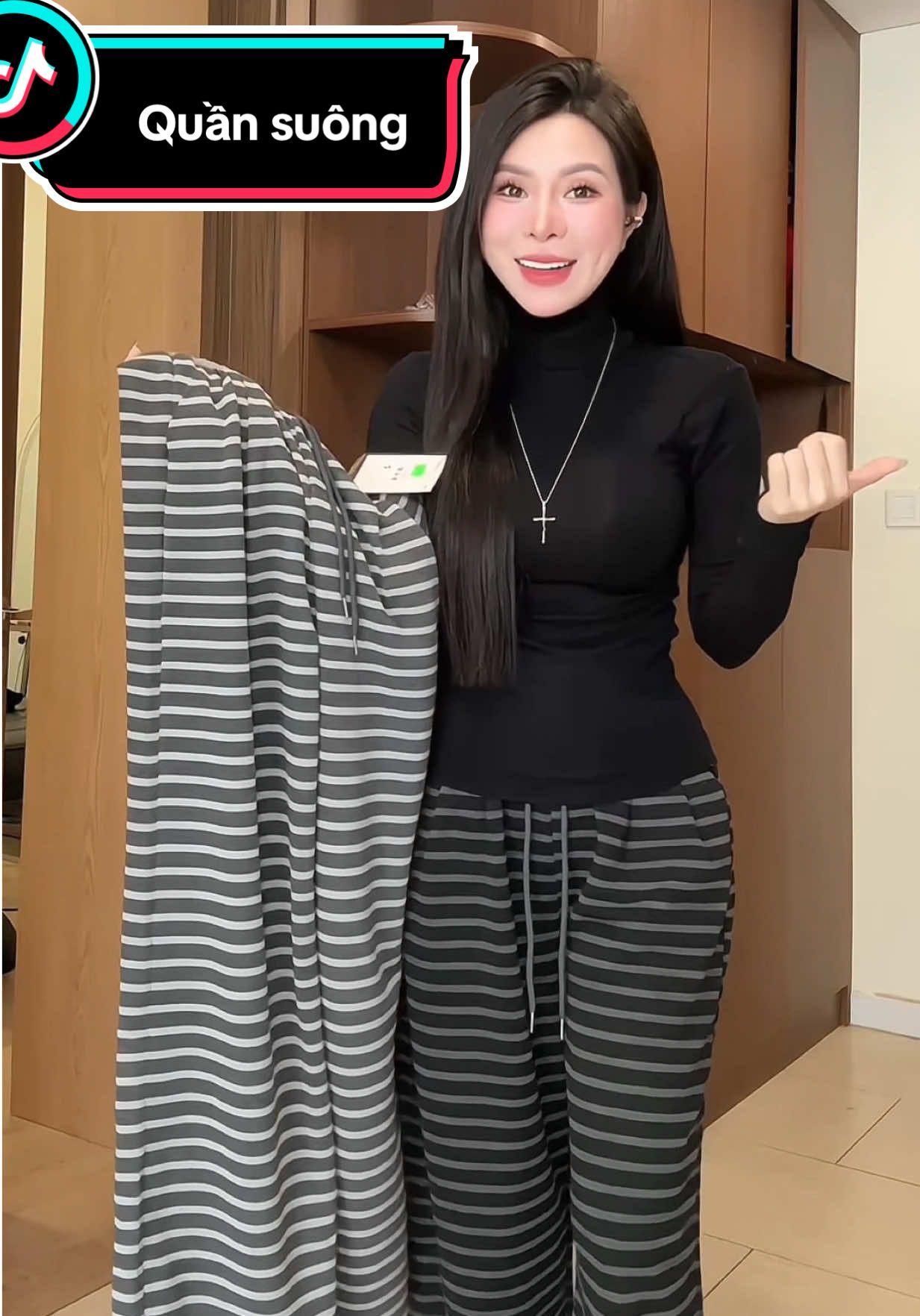 Vào mùa lạnh cái có khi lại lẻ size liên tục luôn ấy các chị. Vì e quần này đẹp thực sự. Đẹp bằng thực lực 🤭 #quansuong  #quansuongongrong  #quansuongnu  #thoitrangnu 