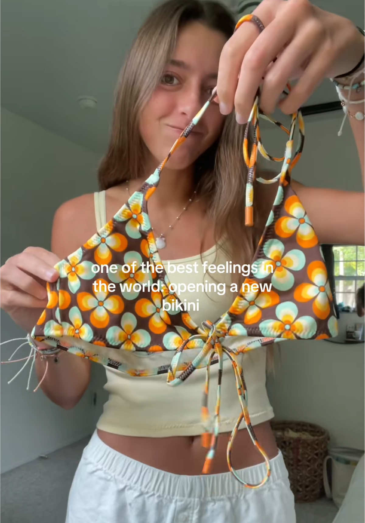 Unboxing TWIN PALMS 🍡@mikayla #TrianglGirls #TRIANGL #swimsuit #bikini #swimsuithaul 