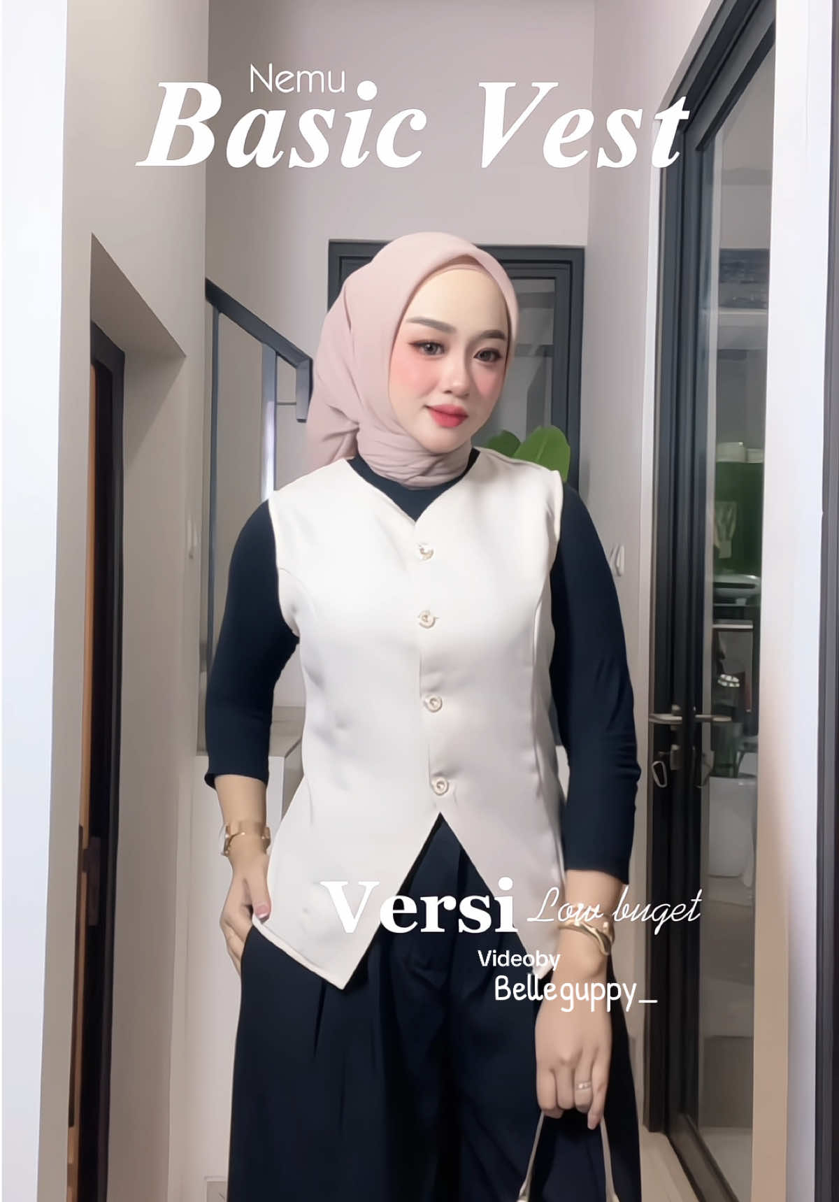 Nemu basic vest secakep ini #vest #vestwanita #outfitwanita #oufitinspo #rompi 