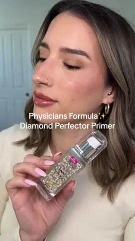 gifted by Physicians Formula  I really loved the way my makeup sat on top of this primer! My skin was hydrated and had a beautiful glow all day!✨ @Physicians Formula #physiciansformula #diamondperfectorprimer