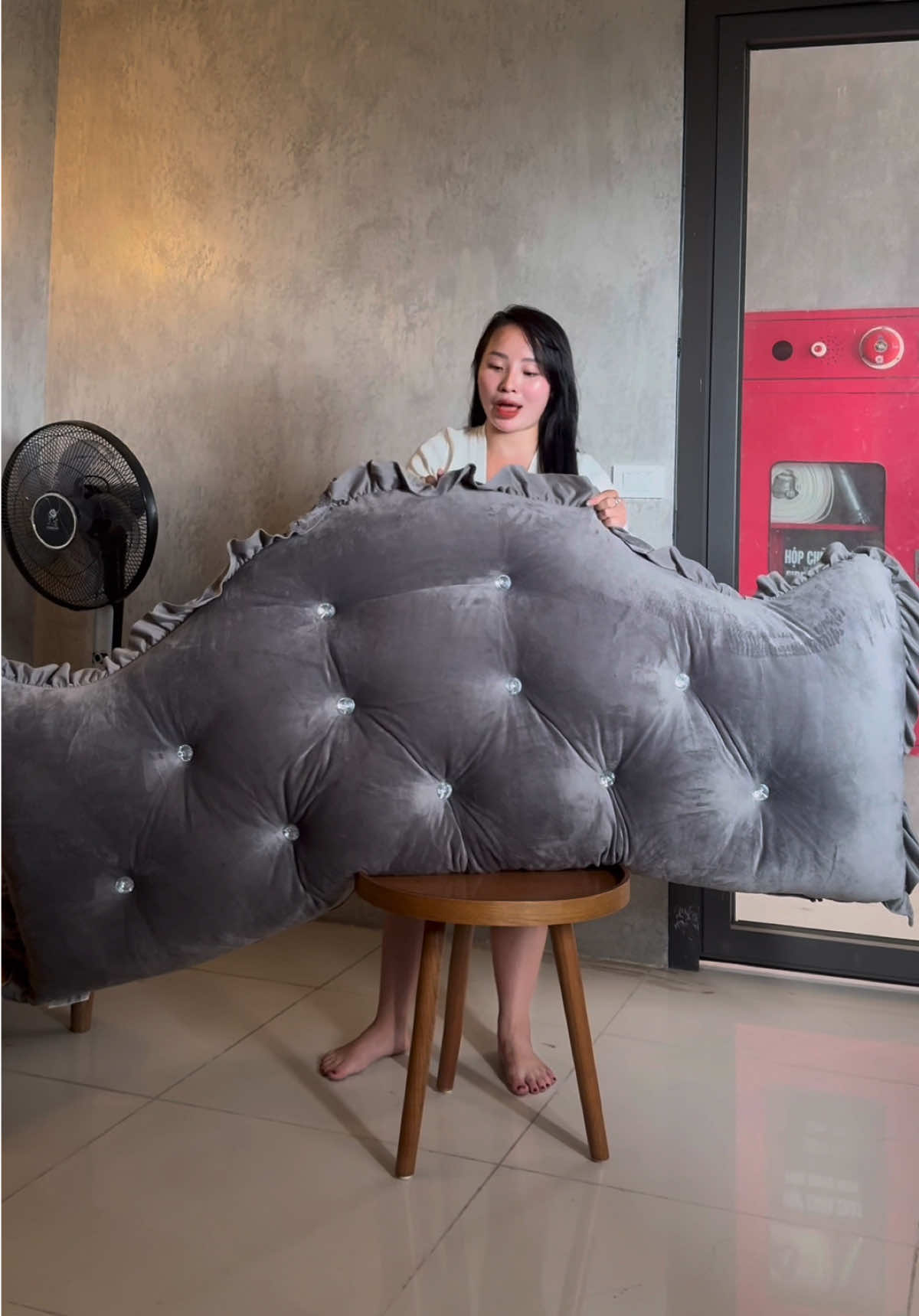 Gối kê đầu giường #goidaugiuong 