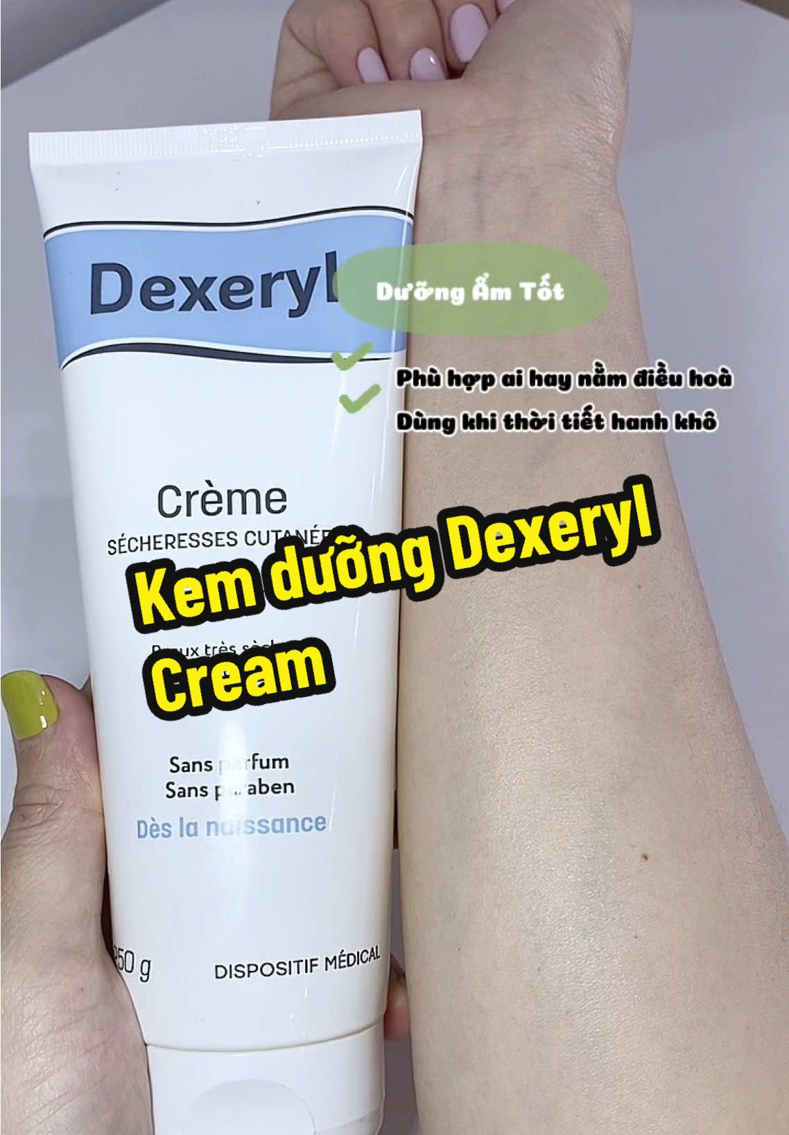 Kem dưỡng Dexeryl Cream #kemduong #kemduongam #dexeryl #kemduongdexeryl #mevabe 