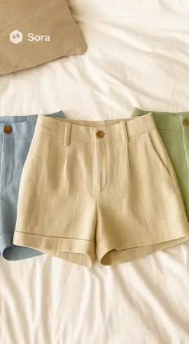Meninas vocês tem noção disso? São 3 shorts de alfaiataria por menos de 60,00 reais 😱😍 Link na legenda ☝🏻 #viral #fyp #achadinhos #moda #shorts  Kit 3 Shorts Femininos Linho Casual