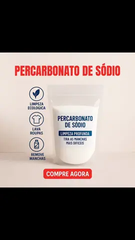 Dê uma olhada em Percarbonato 1kg Alto Poder de Limpeza limpa roupas brancas e coloridas por R$15,90. Compre na Shopee agora! https://s.shopee.com.br/AA8l3ka5v8 ID: AJY-NKF-LHZ Insira o ID diretamente no campo de buscas da shoppe no aplicativo ou site! e faça sua compra!  #tiktok  #shopee  #roupa  #casa  #cuidado 