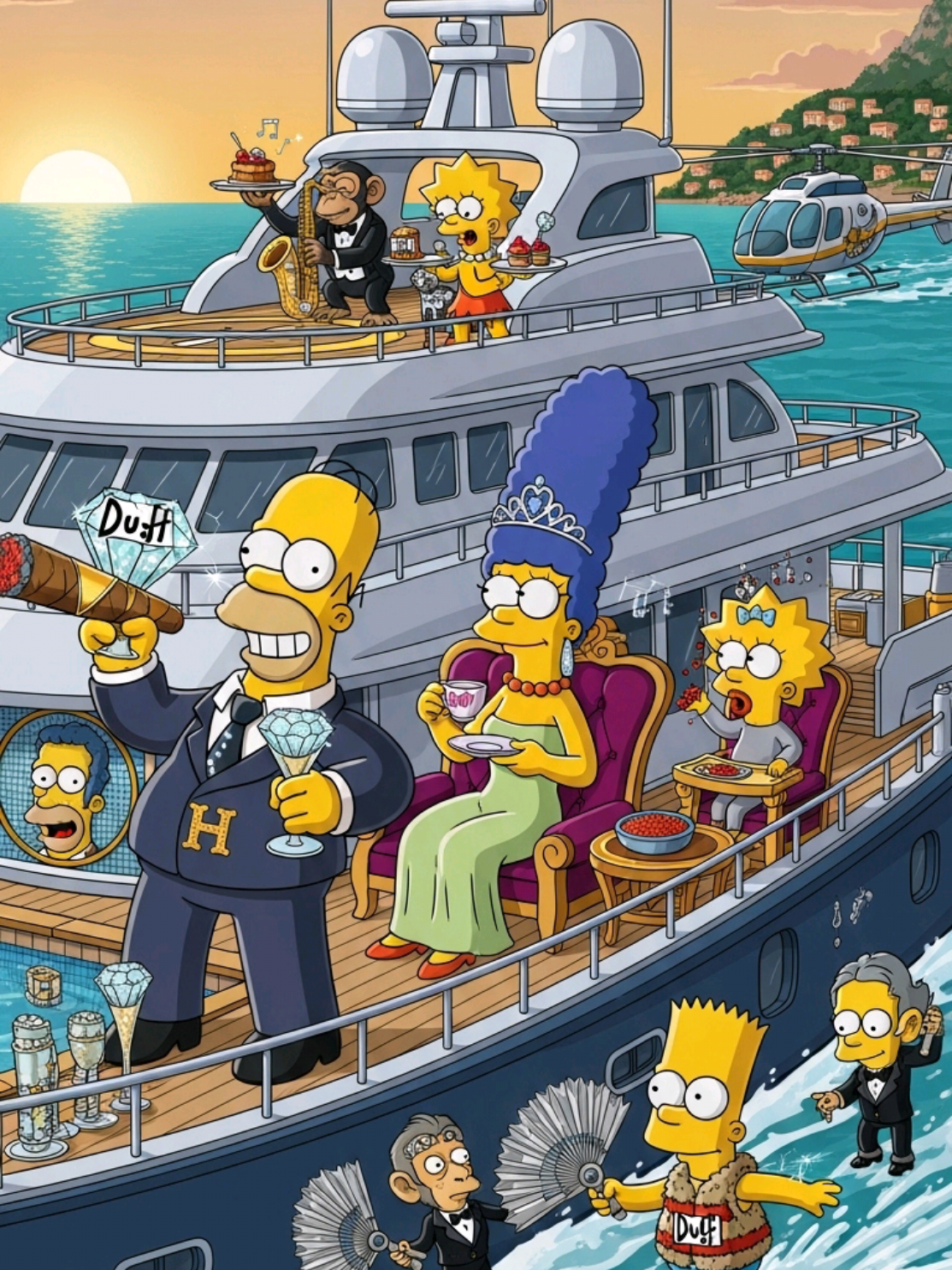 Os Simpsons previram os futuros milionários de 23 de outubro? #simpsons #ossimpsons  #previsoes 