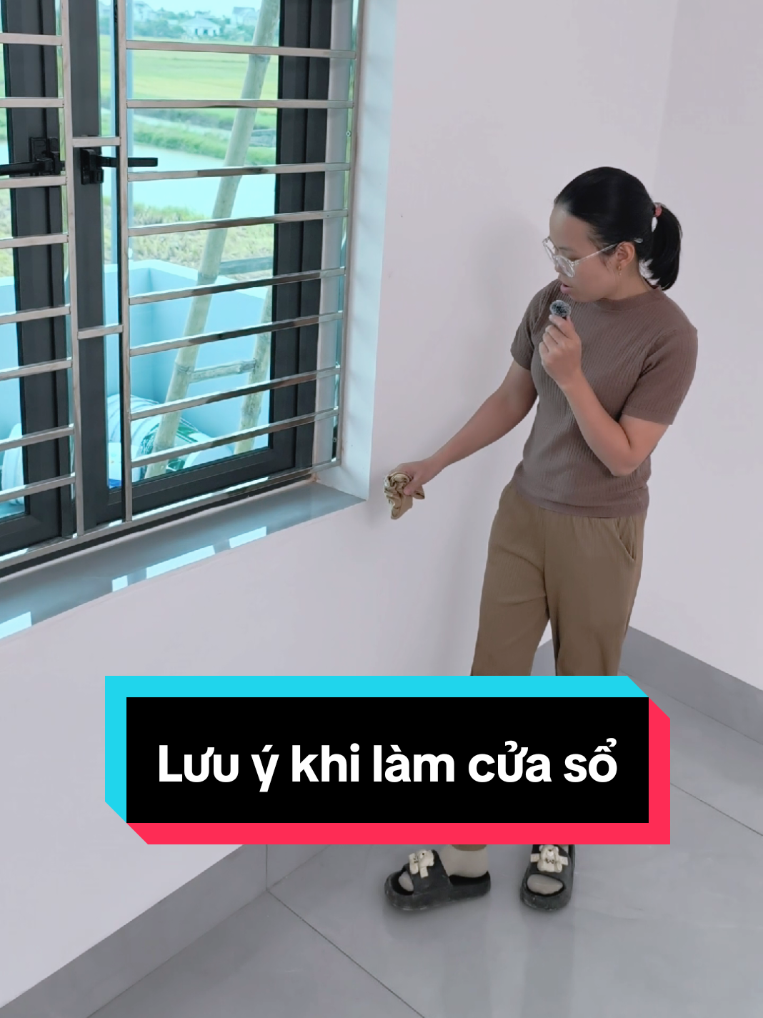 1 lưu ý nhỏ khi làm cửa sổ cho các bác #xâynhà #XayNha #luuyxaynha 