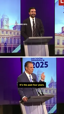 New York City mayoral candidates Andrew Cuomo (I), Zohran Mamdani (D), and Curtis Sliwa (R) faced off in their second and final debate, with some rather heated exchanges.