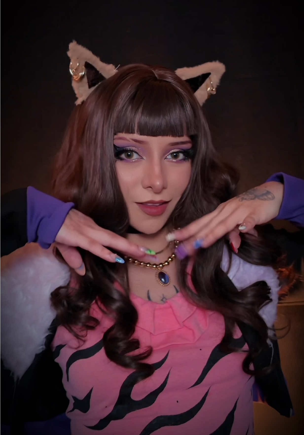 loba patas, LOBAAAA 🗣️🗣️🗣️ #clawdeenwolf #halloweencostume #halloweenideas #monsterhighcosplay #transformacion 