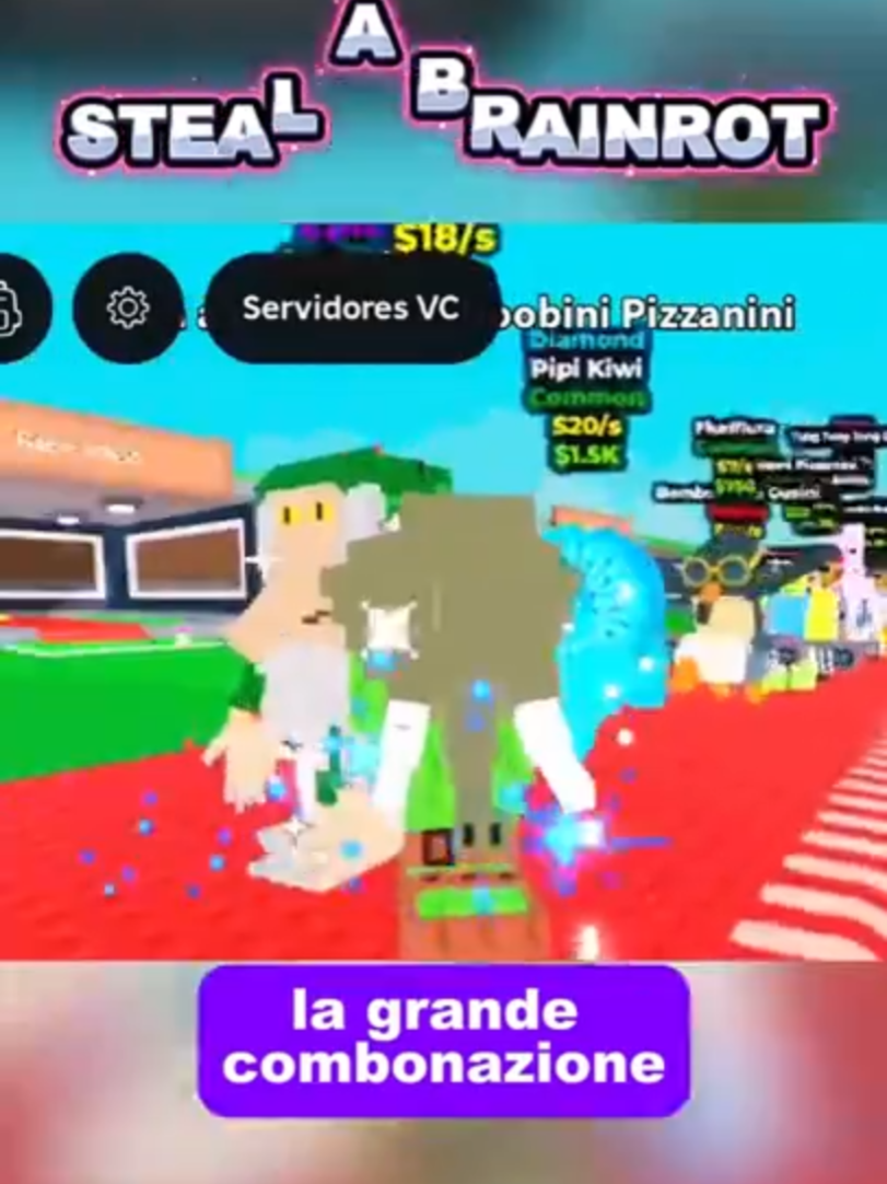 LA GRANDE COMBINACION #roblox #stealabrainrot #shorts #mm2