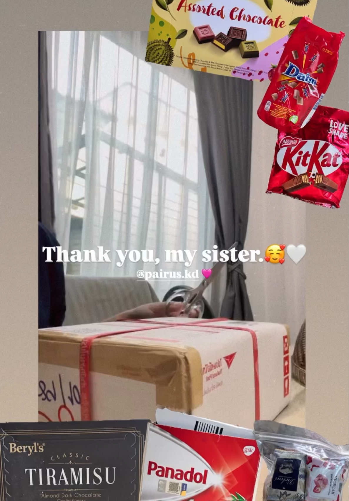 ชอบมากเวลาได้แกะกล่องพัสดุ อิอิ  น่ารักเสมอ ขอบคุณนะคะ 🤍🩷 