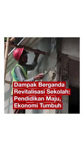 Ketika kebijakan dijalankan dengan visi yang menyeluruh, manfaatnya dapat dirasakan oleh banyak pihak. Program Revitalisasi Sekolah menjadi bukti bahwa kemajuan pendidikan dapat berjalan beriringan dengan pertumbuhan ekonomi. #gerindra #prabowo 