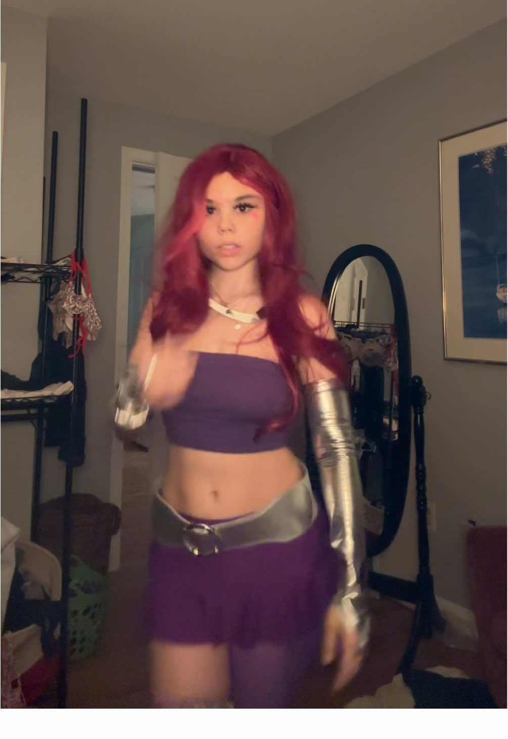 DID THIS W OUT THE WIG SO HERES THE FINISHED PRODUCT!!:3 Starfire would still canonically never use this audio