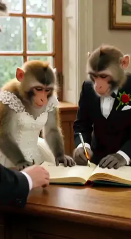 #äffchen #monkey #lustig #hochzeit #foryou 
