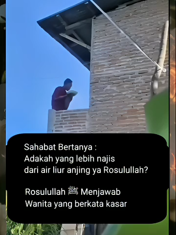 duhhh,,, hati2 ya para wanita/istri jangan galak-galak ke pria/suami, seberat-beratnya masalah klo masih bicara mending bicarakan dulu lah. dan ini ada ciri-ciri wanita yang tidak akan pernah bisa masuk surga, jangan kan masuk surga mencium wangi nya surga pun tidak akan pernah semua orang #lelakipenyabar #istridurhaka #rumahtangga #pelajaranhidup