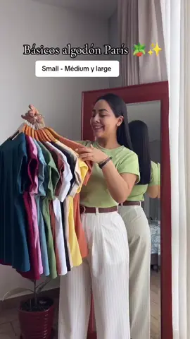 Básicos Polos París 🪴✨ Talla S M y L #outfitideas #polos #basicos #modafemenina #outfitinspo 