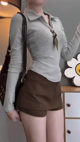 Áo polo khóa kéo #xuhuong #xuhuongtiktok #xuhuong2025 