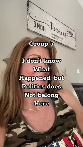 Group 7 was kinda fun until some decided to bring politics into it. Can we start fresh? #group7 #nopolitics #nonpolitical #justforfun #goodvibesonly 