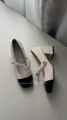 Can’t get over these chic square-toe sandals✨💓  #sandals #squaretoeheels #womensandals #prettysandals #comfysandals 