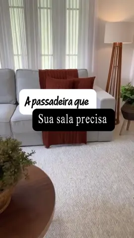 Eu tô passada nessa belezura gente ♥️✨ 🚨 Amores o Link do produto está  nos comentários, copie e cole no wats para ficar clicavel  #passadeira #sofa #decoracao #decoracaodecasa 