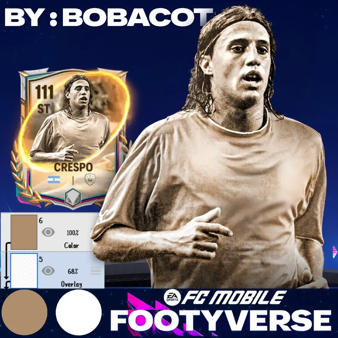 Fc mobile FootyVerse new card, coloring and beckground🌾🙌