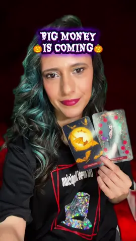 BIG MONEY IS COMING🎃 #tarot #tarotreading #tarotreader #tarotcards #moneyreading 