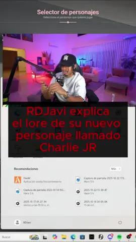 rdjavi explica su nuevo pj #republicadominicana🇩🇴 #rd #kick #streamerdominicano #rdjavi 